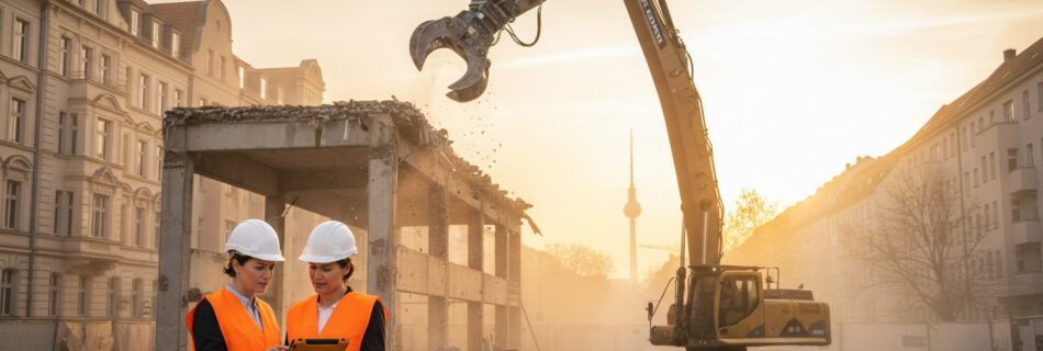Abbruchunternehmen Berlin: Warum MAD Abriss Ihr Partner für Rückbau & Demontage ist (Fallstudie 2026)