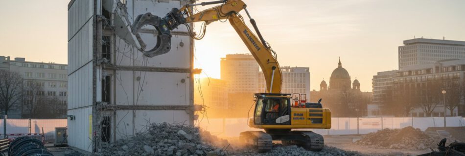 Abbruchunternehmen finden: Worauf es bei Profis für Rückbau und Entsorgung ankommt