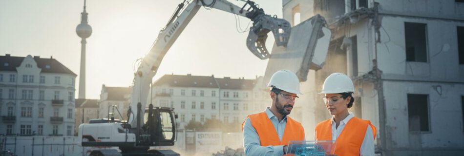 Abriss in Berlin 2026: Der umfassende Leitfaden für Rückbau und Entsorgung