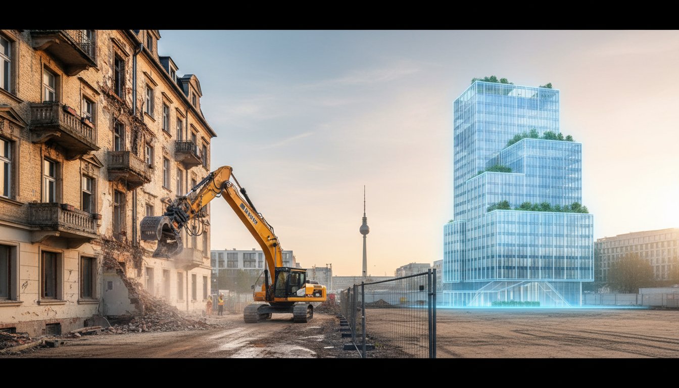 Hausabriss Kosten 2026: Was kostet der Abbruch in Berlin & Brandenburg?